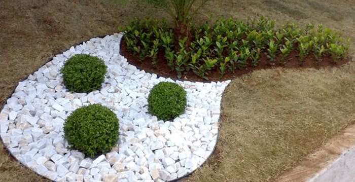 decorar-jardins-com-pedras Paisagismo de jardins com Pedras - Decoração