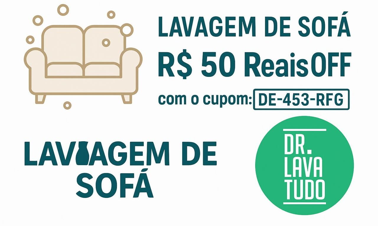 Cupom Dr Lava Tudo